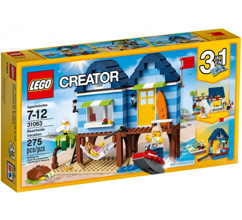 Lego Creator 31063 - Ngôi Nhà Bãi Biển 3-Trong-1
