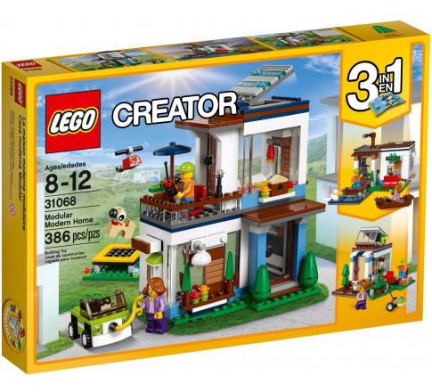 Mô Hình Lego Creator 31068 - Mô Hình Nhà Khối Hiện Đại 3-Trong-1 (Lego  Creator