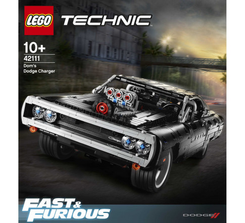 Mô Hình LEGO Technic 42111 - Fast & Furious: Siêu Xe Dodge Charger của Dom  (LEGO 42111