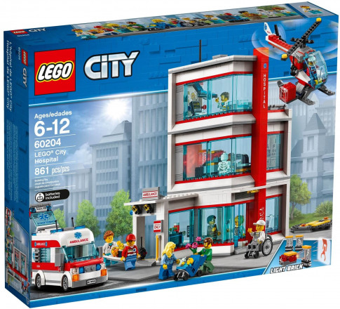 Đồ Chơi LEGO City 60204 - Bệnh Viện Thành Phố (LEGO 60204 City ...