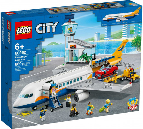 Đồ Chơi Lego City 60262 - Máy Bay Chở Khách (Lego 60262 Passenger Airplane)