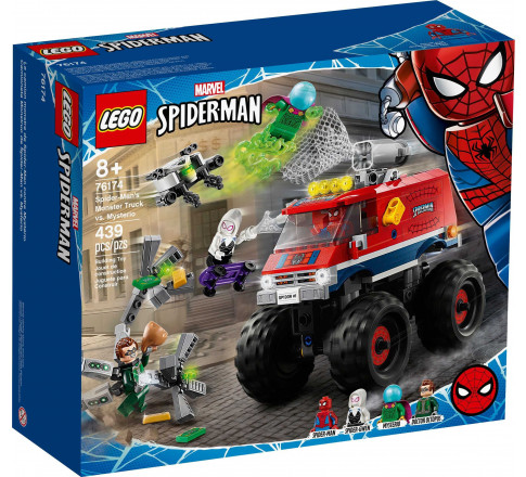 Đồ Chơi LEGO Super Heroes Marvel 76174 - Xe Tải Spider-Man đại chiến  Mysterio (LEGO 76174