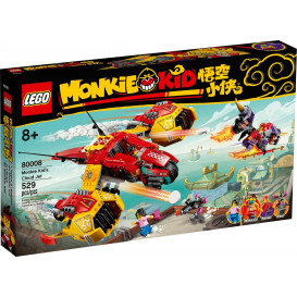 Đồ Chơi LEGO Monkie Kid 80008 - Máy Bay Chiến Đấu (LEGO 80008 Monkie Kid's Cloud Jet)