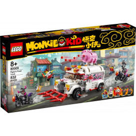 Đồ Chơi LEGO Monkie Kid 80009 - Xe Tải Chiến Đấu của Pigsy (LEGO 80009 Pigsy's Food Truck)