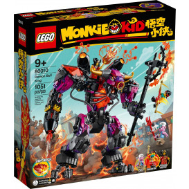 Đồ Chơi LEGO Monkie Kid 80010 - Robot Vua Bò (LEGO 80010 Demon Bull King)
