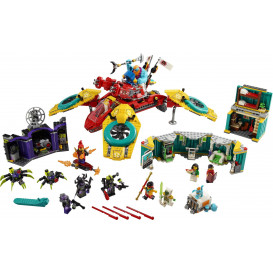 Đồ Chơi LEGO Monkie Kid 80023 - Trực Thăng 4 Cánh Quạt (LEGO 80023 Monkie Kid's Team Quadcopter)