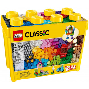 Mô Hình Lắp Ráp LEGO Classic 10698 - Thùng gạch sáng tạo khổng lồ 790 mảnh ghép (LEGO Classic Large Creative Brick Box 10698)