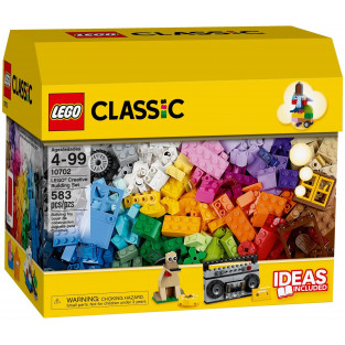 Đồ chơi lắp ráp LEGO Classic 10702 - Hộp gạch LEGO Classic lớn 583 mảnh ghép (LEGO Classic Creative Building Set 10702)