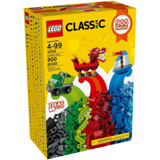 Đồ chơi lắp ráp LEGO Classic 10704 - Thùng Gạch LEGO Classic 900 Mảnh Ghép (LEGO 10704 Creative Box)