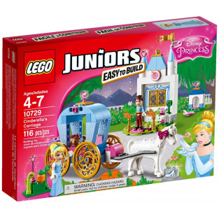 Đồ Chơi LEGO Juniors 10729 - Cỗ Xe Ngựa của Cinderella (LEGO Juniors Cinderella's Carriage 10729)