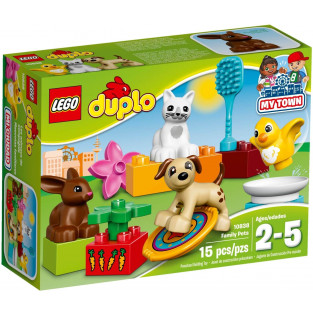Đồ chơi lắp ráp LEGO DUPLO 10838 - Gia Đình Thú Cưng (LEGO 10838 Family Pets)