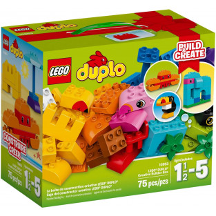 Đồ chơi lắp ráp LEGO DUPLO 10853 - Hộp Gạch LEGO DUPLO 75 Mảnh Ghép (LEGO 10853 LEGO DUPLO Creative Builder Box)