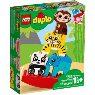 Đồ Chơi LEGO DUPLO 10884 - Xếp Hình Động Vật của Bé (LEGO 10884 My First Balancing Animals)