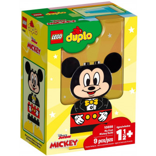 Đồ Chơi LEGO DUPLO 10898 - Xếp hình Chuột Mickey của Bé (LEGO 10898 My First Mickey Build)