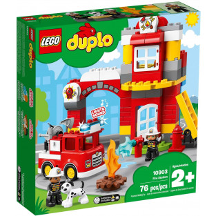 Đồ Chơi LEGO DUPLO 10903 - Trạm Cứu Hỏa (LEGO 10903 Fire Station)