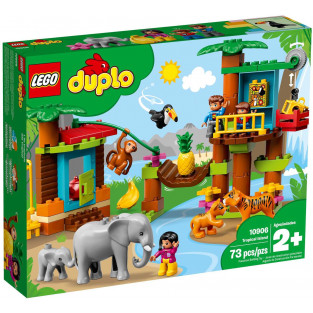 Đồ Chơi LEGO DUPLO 10906 - Hòn Đảo Nhiệt Đới của Bé (LEGO 10906 Tropical Island)