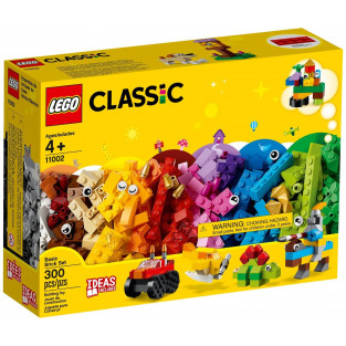 Đồ Chơi LEGO Classic 11002 - Hộp Gạch Sáng Tạo 300 Mảnh Ghép (LEGO 11002 Basic Brick Set)