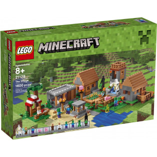 Đồ chơi lắp ráp LEGO Minecraft 21128 - Cuộc Chiến Bảo vệ Ngôi Làng (LEGO Minecraft The Village 21128)