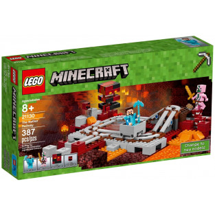 Đồ chơi lắp ráp LEGO 21130 - Đường Ray Thám Hiểm Địa Ngục (LEGO Minecraft The Nether Railway)