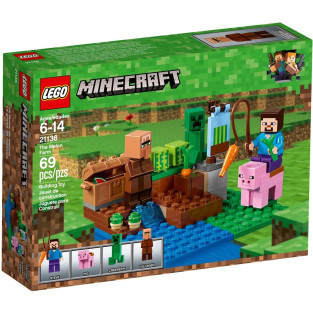 Đồ Chơi LEGO Minecraft 21138 - Khu Vườn của Steve (LEGO Minecraft 21138 The Melon Farm)