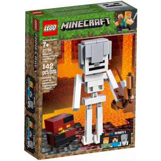 Đồ Chơi LEGO Minecraft 21150 - Mô Hình Minecraft Quái Vật Xương Khổng Lồ (LEGO 21150 Minecraft Skeleton BigFig with Magma)