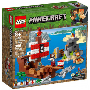 Đồ Chơi LEGO Minecraft 21152 - Thuyền Hải Tặc Minecraft (LEGO 21152 The Pirate Ship Adventure)