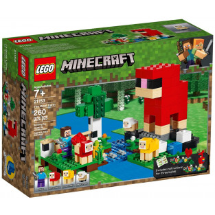Đồ Chơi LEGO Minecraft 21153 - Nông Trại Cừu (LEGO 21153 The Wool Farm)