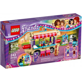 Đồ Chơi LEGO Friends 41129 - Xe Tải Hot Dog Stephenie (LEGO Friends Amusement Park Hot Dog Van 41129)