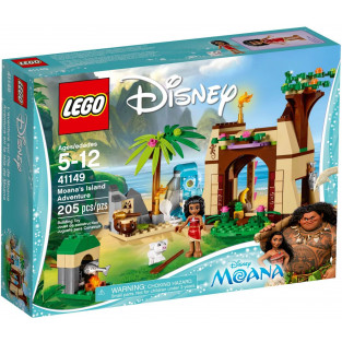 Đồ chơi lắp ráp LEGO Disney 41149 - Moana Thám Hiểm Đảo Hoang (LEGO Disney Moana's Island Adventure 41149)