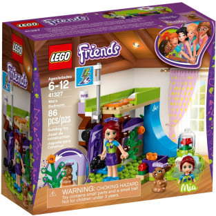 Đồ Chơi LEGO Friends 41327 - Giường Ngủ của Mia (LEGO Friends 41327 Mia's Bedroom)
