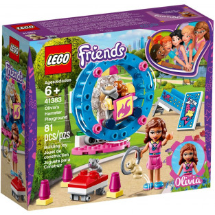 Đồ Chơi LEGO Friends 41383 - Những Chú Chuột Hamster của Olivia (LEGO 41383 Olivia's Hamster Playground)