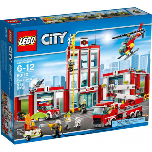 Đồ Chơi LEGO City 60110 - Trạm cứu hỏa Lớn (LEGO City Fire Station 60110)