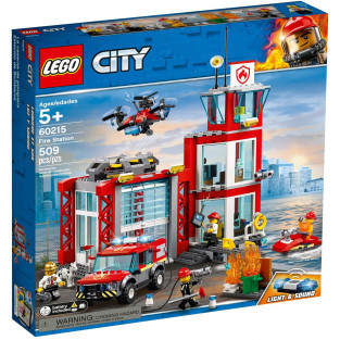 Đồ Chơi LEGO City 60215 - Trạm Cứu Hỏa (LEGO 60215 Fire Station)