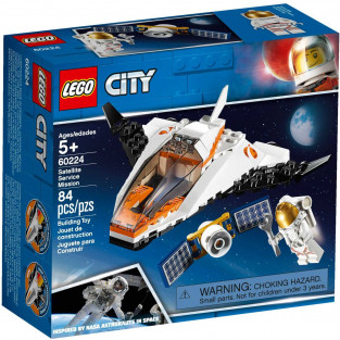 Đồ Chơi LEGO City 60224 - Phi Thuyền Vệ Tinh (LEGO 60224 Satellite Service Mission)