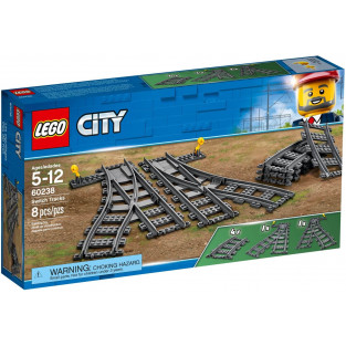 Đồ Chơi LEGO City 60238 - Bộ Đường Ray Xe Lửa Chuyển Hướng (LEGO City 60238 Switch Tracks)