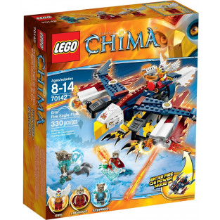 Đồ chơi lắp ráp Đại Bàng Lửa (LEGO Chima Eris Fire Eagle Flyer 70142)