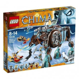 Đồ chơi lắp ráp Siêu Voi Ma Mút (LEGO Chima Maula’s Ice Mammoth Stomper 70145)