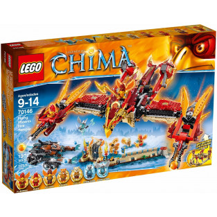 Đồ chơi lắp ráp LEGO Chima 70146 - Ngôi đền Phượng Hoàng Lửa (LEGO Chima Flying Phoenix Flying Temple 70146)