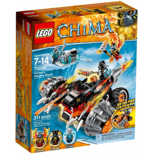 Đồ Chơi LEGO Chima 70222 - Siêu Xe Hỏa Tiễn Bóng Đêm (LEGO Chima Tormak Shadow Blazer 70222)