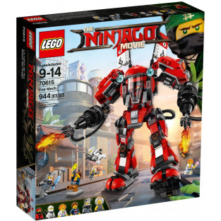 Đồ Chơi LEGO Ninjago 70615 - Người Máy Samurai Lửa Khổng Lồ của Kai (LEGO Ninjago Fire Mech)