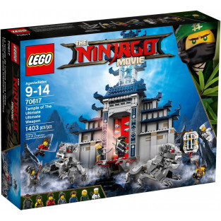 Đồ Chơi LEGO Ninjago 70617 - Ngôi Đền Vũ Khí Tối Thượng (LEGO Ninjago Temple of The Ultimate Ultimate Weapon)