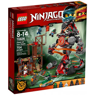 Đồ Chơi LEGO Ninjago 70626 - Quái Vật Rắn Khổng Lồ đại chiến (LEGO 70626 Dawn of Iron Doom)