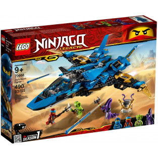Đồ Chơi LEGO Ninjago 70668 - Máy Bay Tia Chớp của Jay (LEGO 70668 Jay's Storm Fighter)