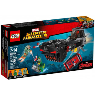 Đồ Chơi LEGO Marvel Super Heroes 76048 - Tàu Ngầm Iron Skull đại chiến Iron Man & Captain America (LEGO Marvel Super Heroes Iron Skull Sub Attack 76048)