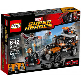 Đồ Chơi LEGO Marvel Super Heroes 76050 - Black Widow mai phục Crossbones (LEGO Marvel Super Heroes Crossbones’ Hazard Heist 76050)