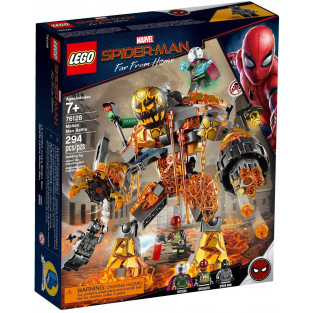 Đồ Chơi LEGO Marvel Super Heroes 76128 - Quái Vật Dung Nham đại chiến Spider-Man (LEGO 76128 Molten Man Battle)