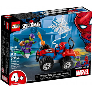 Đồ Chơi LEGO Super Heroes 76133 - Xe của Người Nhện Spider-Man (LEGO 76133 Spider-Man Car Chase)
